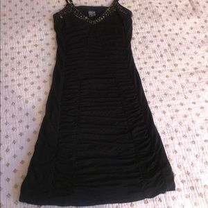 Free People Black mini dress